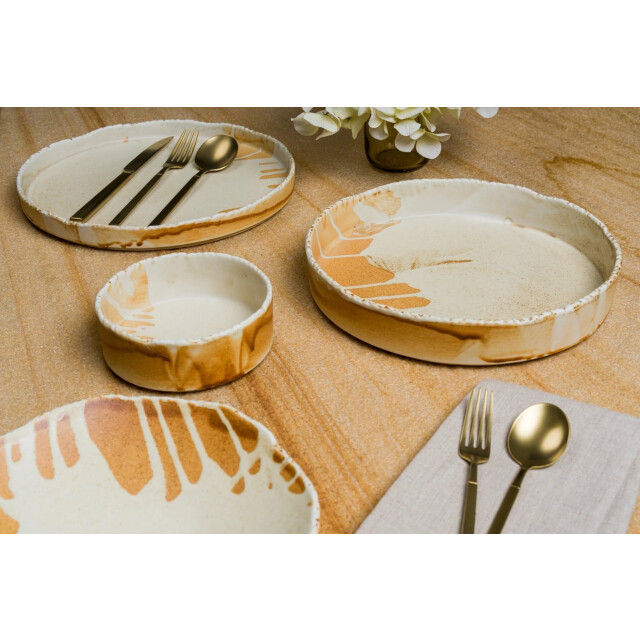 Bonna Dessertbord solis porselein 21 cm set van 6 3068911 large