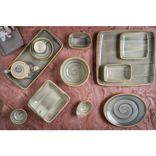 Bonna Dessertbord aura space porselein 23 cm set van 6 3069972 large