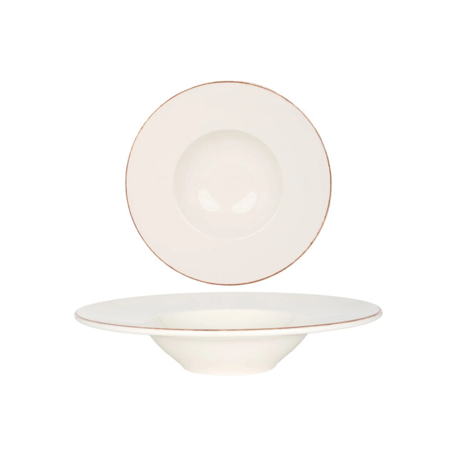 Bonna Pastabord retro porselein 28 cm (400cc) set van 2 3069137 large
