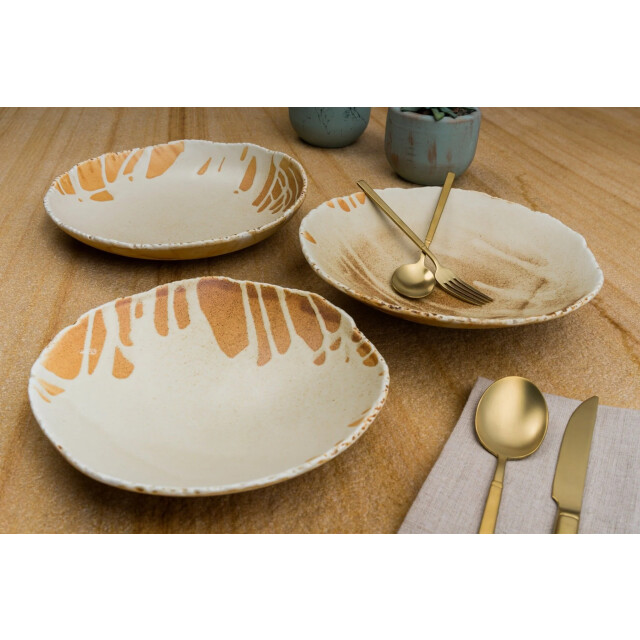 Bonna Diepbord solis porselein 21 cm (600cc) set van 6 3068916 large