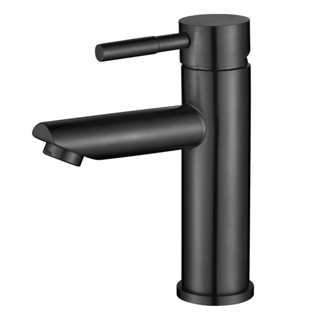 Luzzo ® como black rvs wastafelkraan laag - 3047855 large