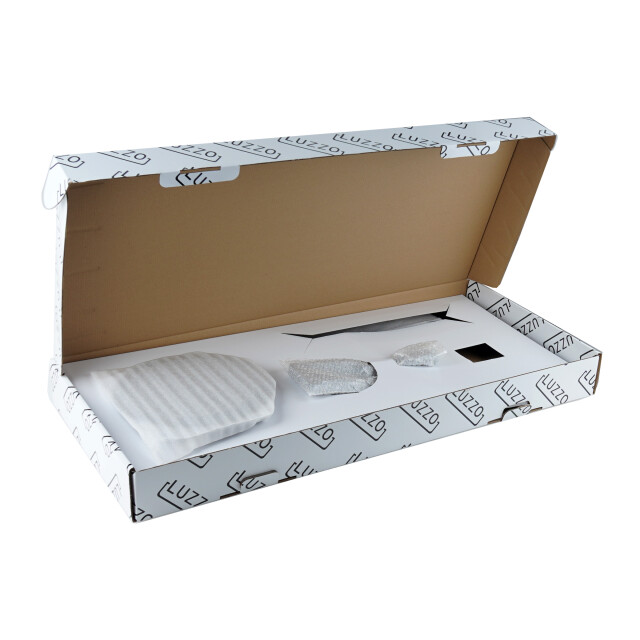 Luzzo ® square douchekolom 25 cm regendouche zonder kraan - 3047915 large