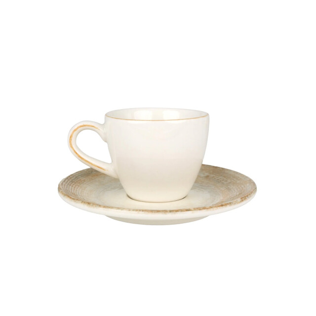 Bonna Espresso kopjes & schotel patera porselein set van 6 3069975 large