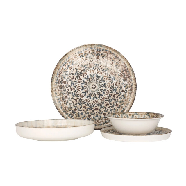 Rinart Serviesset (medium) aztec 24 delig 6 personen porselein 3069315 large
