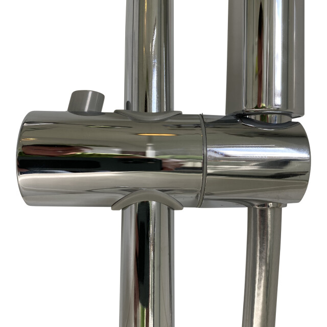 4bathroomz ® square douche glijstangset rechthoekig chroom 3047674 large