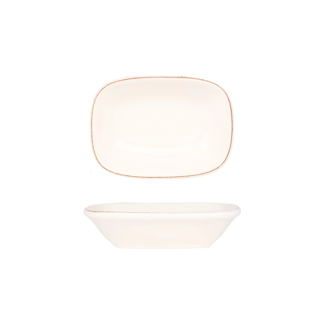 Bonna Serveerschaal retro porselein 17x11.5 cm set van 2 3069455 large