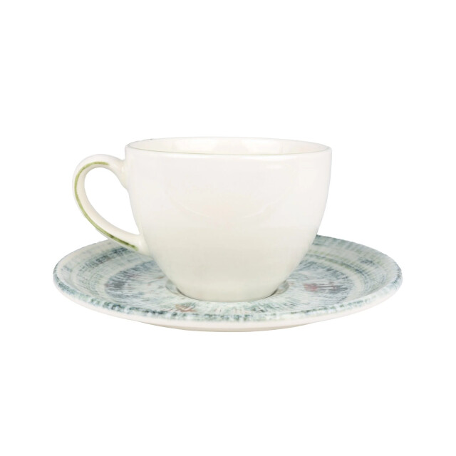 Bonna Thee kopjes & schotel odette porselein set van 6 3069994 large