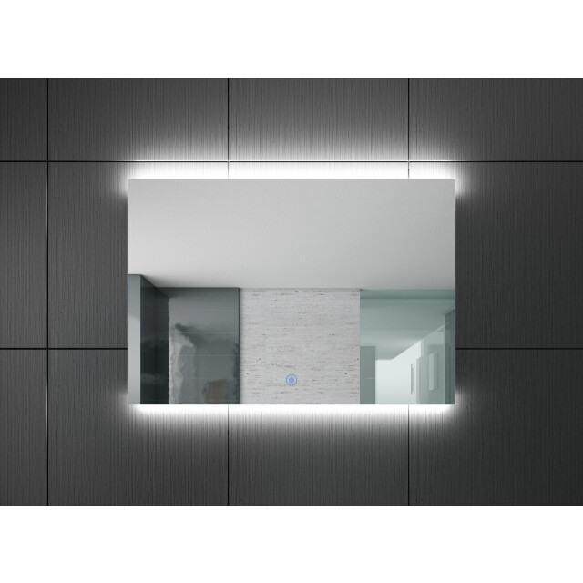 Badplaats Badkamerspiegel limon led 120 x 55 cm led verlichting badkamer 3181212 large