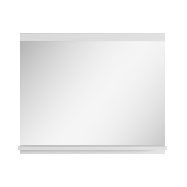 Badplaats Badkamerspiegel montreal 60 x 12 x 50 cm wit spiegel met houten 3181142 large