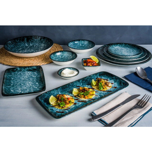 Bonna Dessertbord sepia porselein 23 cm set van 6 3069873 large