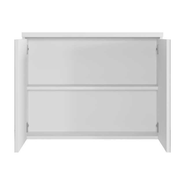 Badplaats Badkamerkast paso 80 x 20 x 60 cm wit spiegelkast badkamer 3181321 large