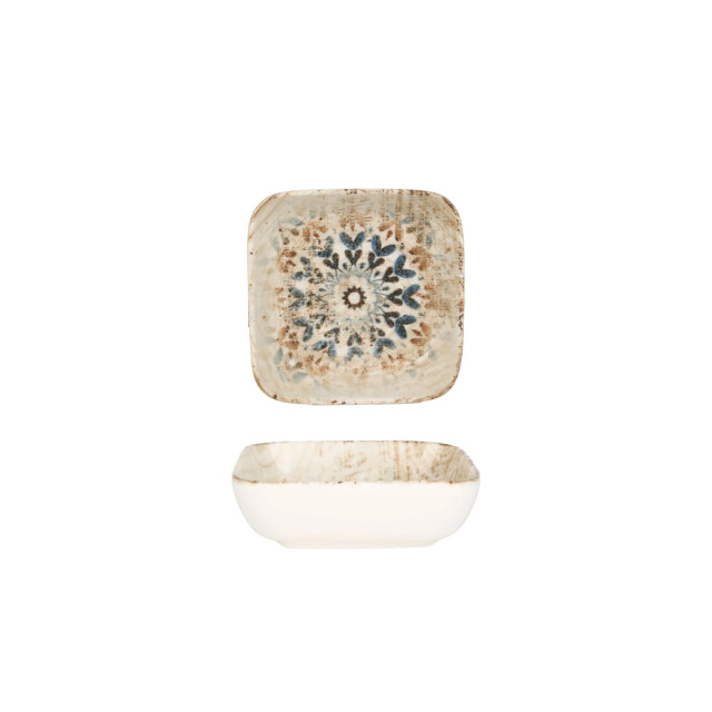 Rinart Serveerschaal aztec porselein 10 cm set van 2 3068972 large