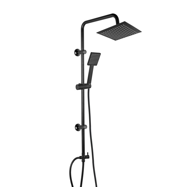 Luzzo ® douchekolom regendouche 25 cm zonder kraan vierkant - 3047810 large