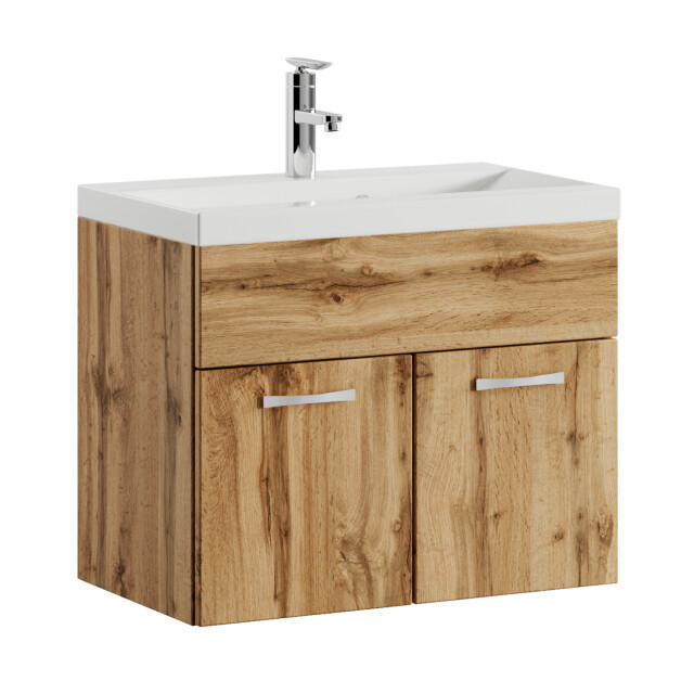 Badplaats Badkamermeubel montreal set 01 60 x 35 cm eiken badmeubel met 3181162 large