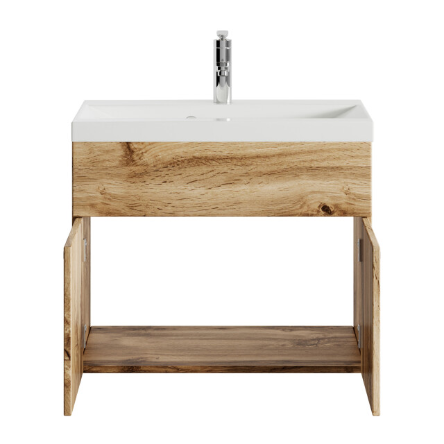 Badplaats Badkamermeubel montreal set 01 60 x 35 cm eiken badmeubel met 3181162 large