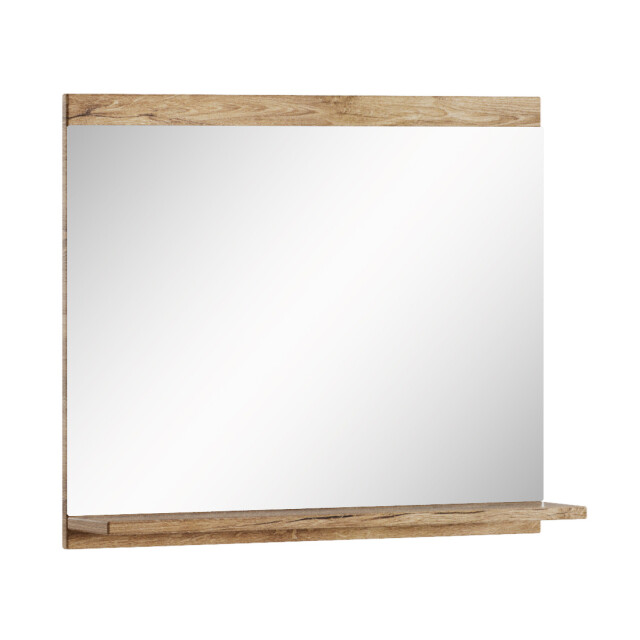 Badplaats Badkamerspiegel montreal 60 x 12 x 50 cm bruin eiken spiegel met 3181141 large