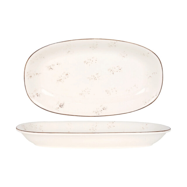 Bonna Serveerschaal grain porselein 34x19 cm set van 2 3069871 large