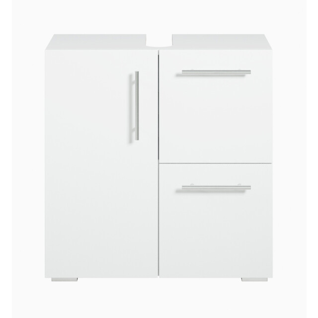 Badplaats Wastafel onderkast mars 60 x 30 x 60 cm wit badkamerkast – staand 3181303 large