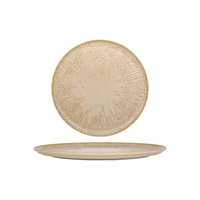 Bonna Pizzabord sand snell porselein 32 cm set van 2 3069568 large