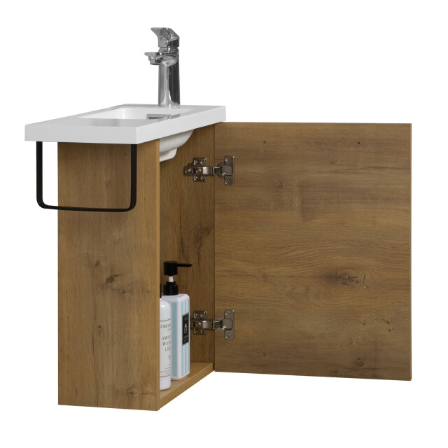 Badplaats Toiletmeubel neves 55 x 22 cm - fonteinmeubel met wastafel 3181011 large