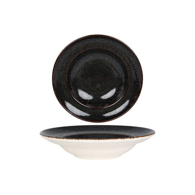 Bonna Pastabord ore tierra porselein 24 cm (400cc) set van 2 3068947 large