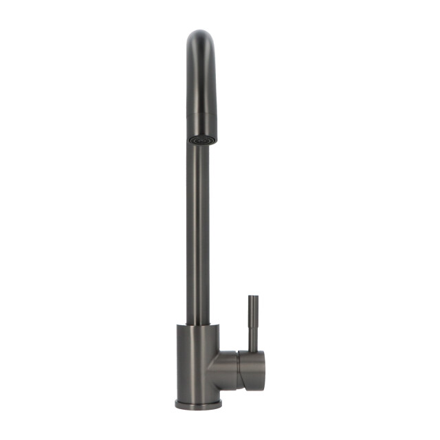 Luzzo ® iseo keukenkraan gun metal rvs mengkraan keuken - 3047885 large