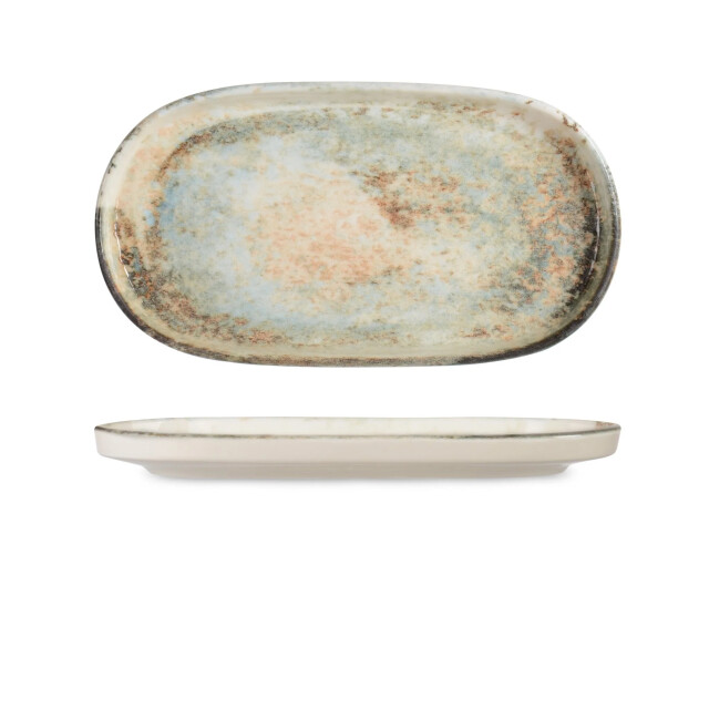 Rinart Serveerschaal obvara porselein 32x18 cm set van 2 3069206 large