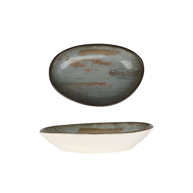 Bonna Serveerschaal madera porselein 15 cm set van 2 3069397 large