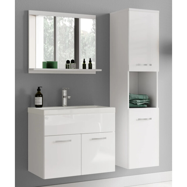 Badplaats Badkamermeubel montreal set 02 60 x 35 cm hoogglans badmeubel 3181402 large