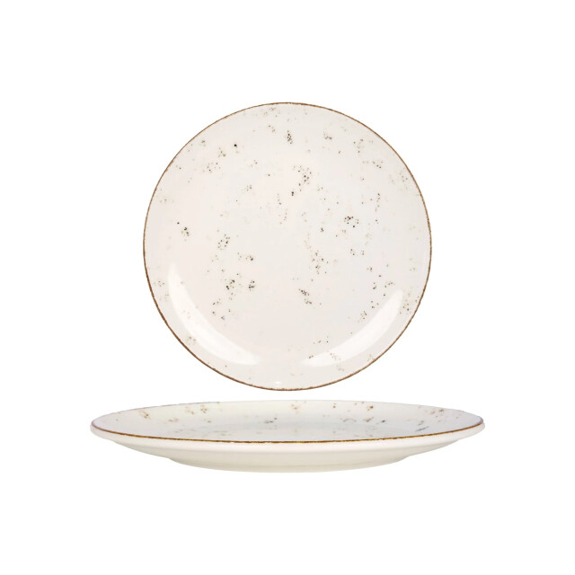 Bonna Dinerbord grain porselein 25 cm set van 6 3069866 large