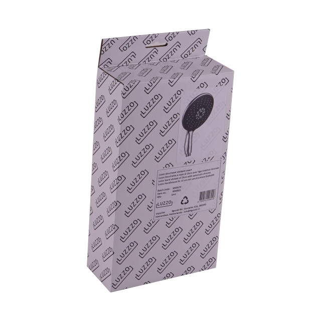 Luzzo ® xl handdouche douchekop 15cm met 3 functies chroom 3059364 large