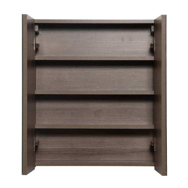 Badplaats Badkamerkast cuba 60 x 16 x 70 cm bruin spiegelkast badkamer 3181311 large