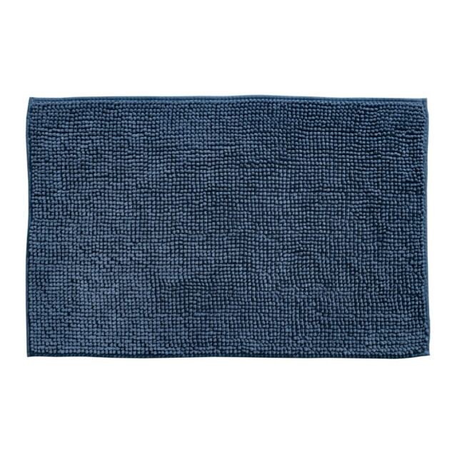 Muratap Indiana fluffy soft effen badmat soft touch blauw navy- 50x80 cm 3083679 large