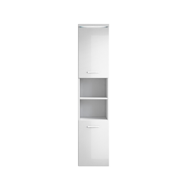 Badplaats Badkamerkast paso 35 x 35 x 160 cm wit hoogglans hangende 3181281 large