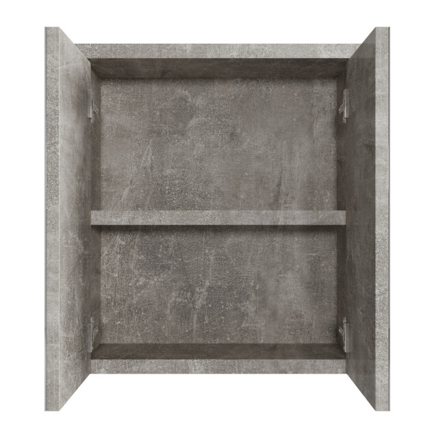 Badplaats Spiegelkast toledo 60 x 20 x 60 cm beton grijs badkamerkast 3181318 large
