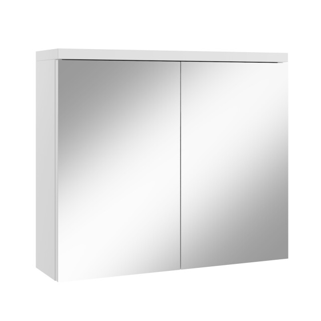 Badplaats Spiegelkast toledo 80 x 20 x 60 cm wit badkamerkast badkamer 3180989 large