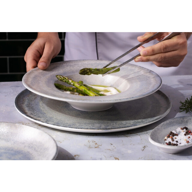 Bonna Pizzabord omnia porselein 32 cm set van 2 3069689 large