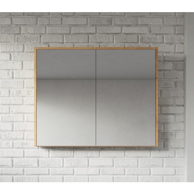 Badplaats Badkamerkast cuba 80 x 16 x 72 cm - spiegelkast badkamer 3181309 large