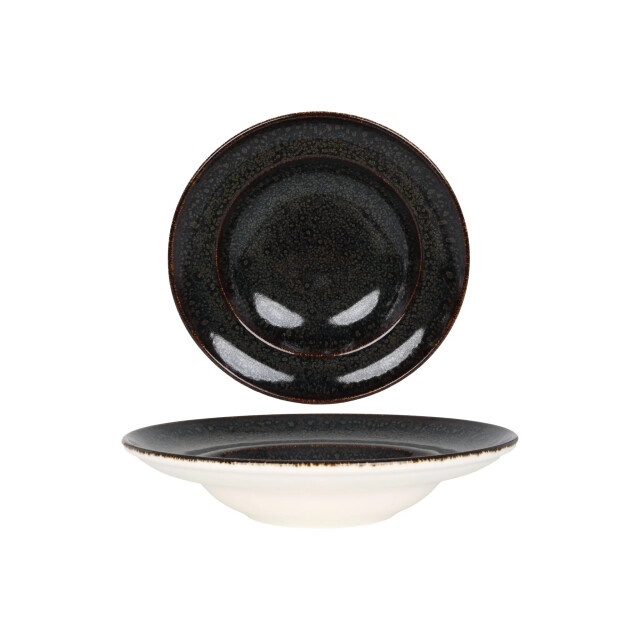 Bonna Pastabord ore tierra porselein 27 cm (450cc) set van 2 3069130 large