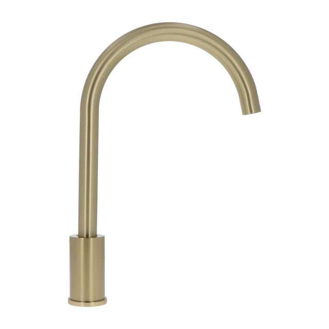 Luzzo ® iseo keukenkraan brushed brass rvs mengkraan keuken - 3047886 large