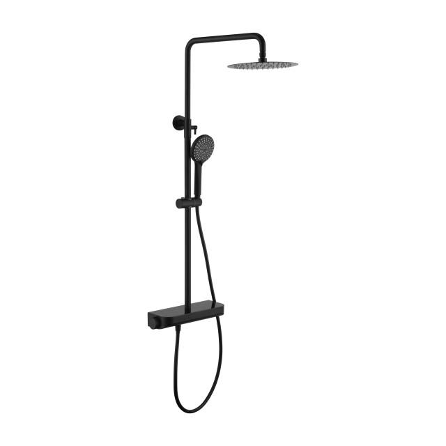 Luzzo ® varese regendouche thermostaat met planchet mat 3047845 large