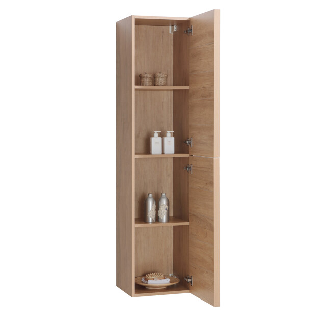 Badplaats Badkamerkast vermont 40 x 40 x 172 cm - hangende kolomkast met 3181271 large