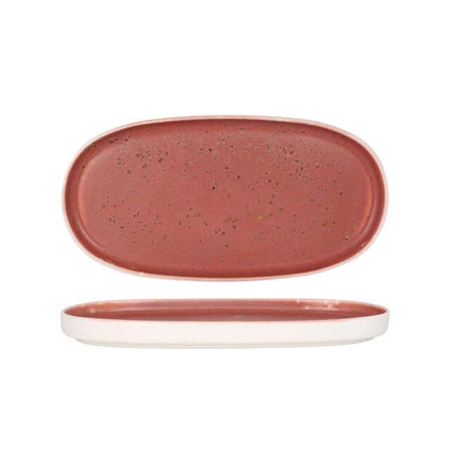 Rinart Serveerschaal rosa porselein 30 cm set van 2 3069006 large