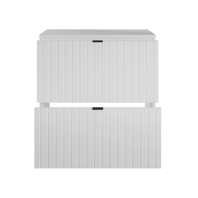 Badplaats Wastafel onderkast nile 60 x 47 x 61 cm mat wit – hangend 3180866 large