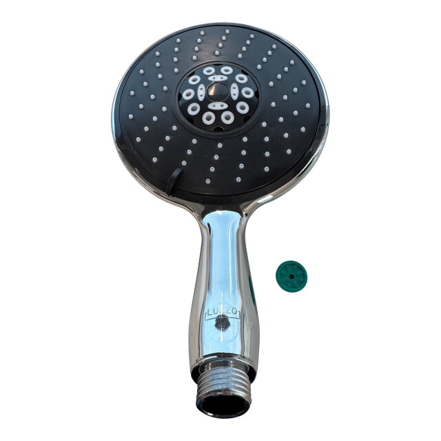 Luzzo ® xl handdouche douchekop 15cm met 3 functies chroom 3059364 large