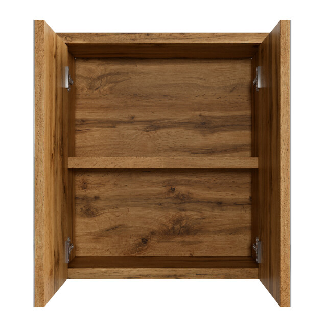 Badplaats Spiegelkast toledo 60 x 20 x 60 cm eiken badkamerkast badkamer 3182660 large