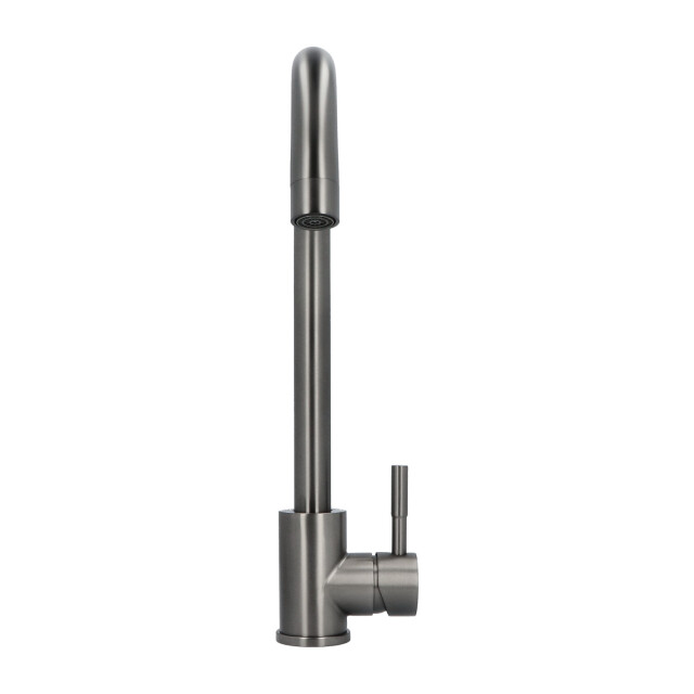 Luzzo ® iseo keukenkraan gun metal rvs mengkraan keuken - 3047885 large