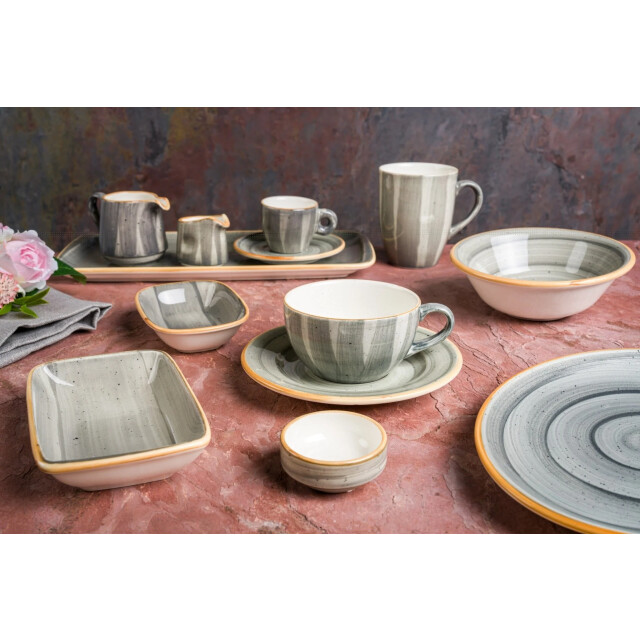 Bonna Dessertbord aura space porselein 23 cm set van 6 3069972 large