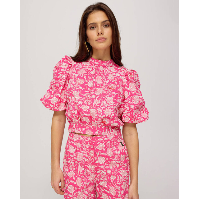Harper & Yve Top korte mouw ss25c400 macey Harper & Yve Top korte mouw SS25C400 MACEY large