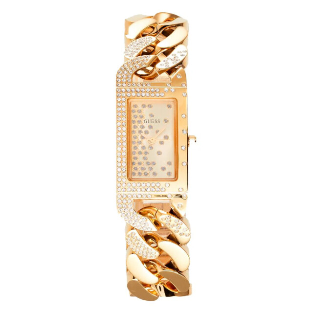 Guess Roestvrijstalen horloge voor stijlvolle uitstraling Guess Gouden Roestvrijstalen Horloge voor Stijlvolle Uitstraling large